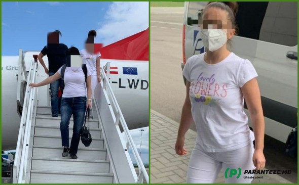FOTO // O moldoveancă căutată pentru trafic de droguri, extrădată din Austria